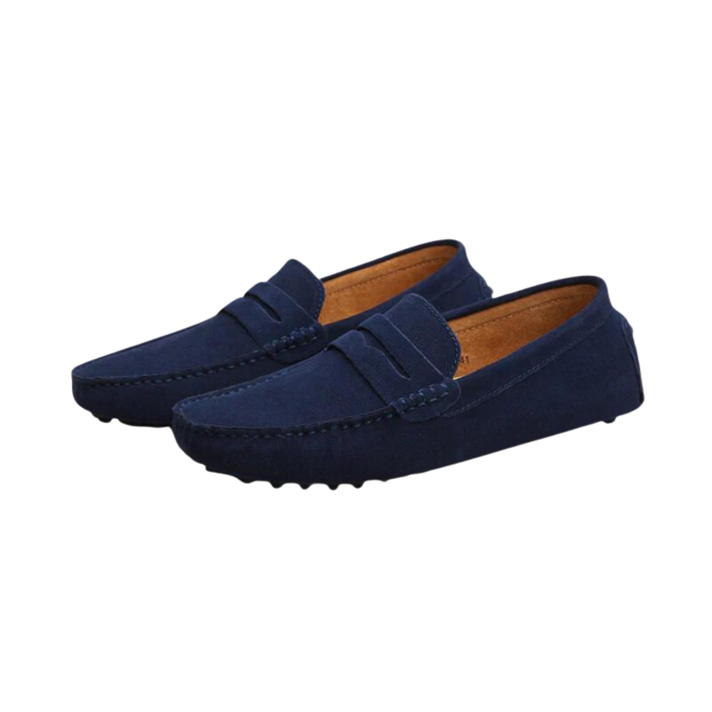 Men’s Classic Suede Slip-On Loafers