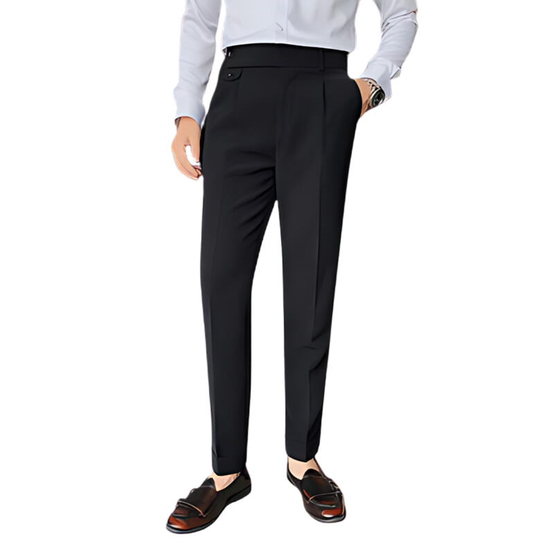 Tailored Pleated Trousers for Men