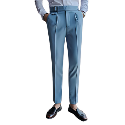 Tailored Pleated Trousers for Men