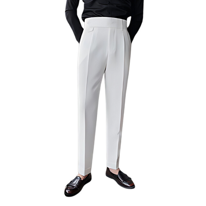 Tailored Pleated Trousers for Men