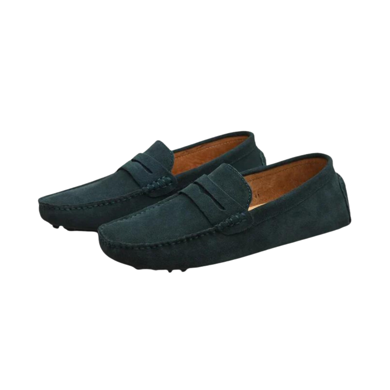 Men’s Classic Suede Slip-On Loafers