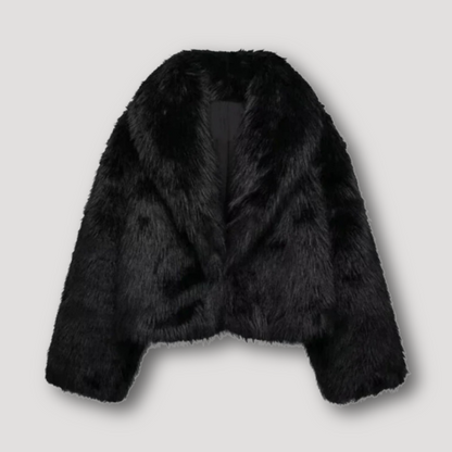 Winter Faux Fur Short Coat for Women